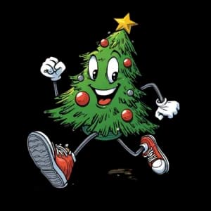 Ugly Sweater Green & Grinchy 5k & Merry Mile 2026 logo