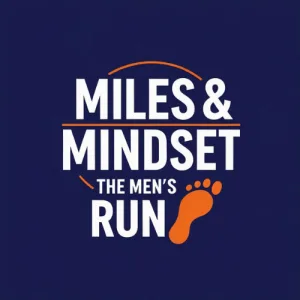 RRRC Miles & Mindset: The Men’s Run 2026 logo