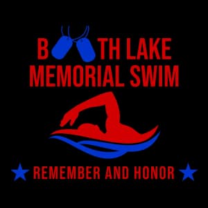 Booth Lake Memorial Swim 2026 logo