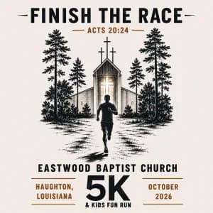 Eastwood Baptist 5k 2026 logo