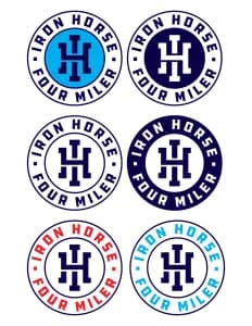 Iron Horse 4 Miler 2026 logo