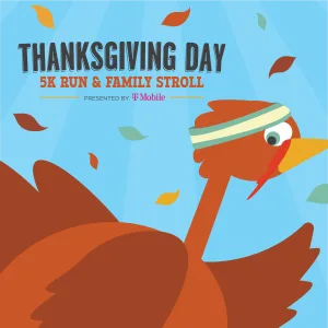 Thanksgiving Day 5K Run & Family Stroll presented by T-Mobile 2026 logo