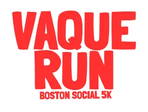 The VaqueRun Boston Social 5K 2026 logo