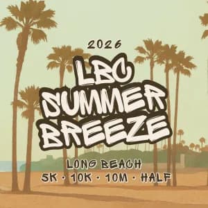 LBC Summer Breeze – 5K, 10K, 10M, and Half Marathon 2026 logo