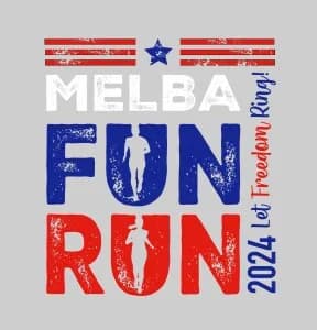 MELBA FUN RUN 2026 logo
