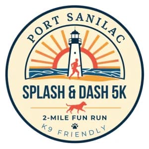 Port Sanilac Splash & Dash 5K & 2M Fun Run (All K9 Friendly) 2026 logo