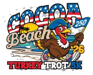 Cocoa Beach Turkey Trot 5k 2026 logo