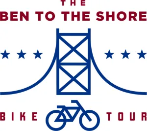 39th Annual The Ben to the Shore Bike Tour 2026 logo