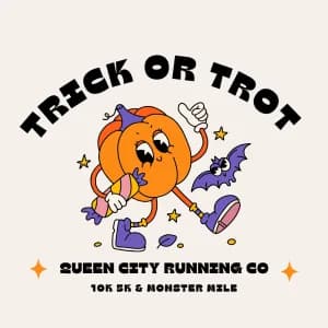 Queen City Trick or Trot 10K/5K Run/Walk and Kids Monster Mile Presented By Nicolet National Bank 2026 logo