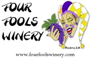 Four Fools Wine Run 5k 2026 logo