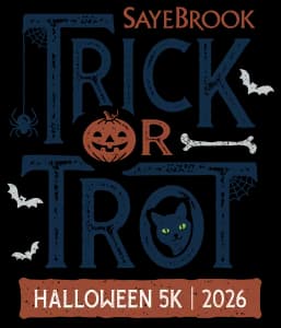 SayeBrook Trick-or-Trot Halloween 5K 2026 logo