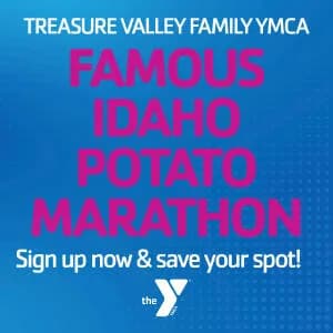 YMCA Famous Idaho Potato Marathon & Fun Runs 2026 logo
