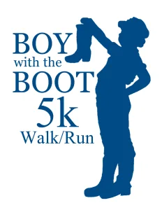 Boy with the Boot 5k Walk/Run 2026 logo