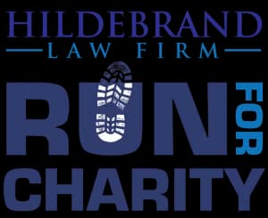 Hildebrand Law Firm Run for Charity 2026 logo