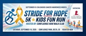 Stride for Hope 5K and Kids Fun Run 2026 logo