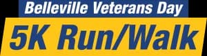 Belleville Veterans Day 5K Run / Walk 2026 logo