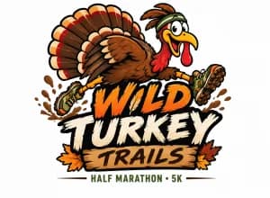 Wild Turkey Trails - Half Marathon & 5K 2026 logo