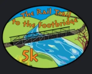 Rail Trail to the Footbridge 5k and Kids 1k 2026 logo