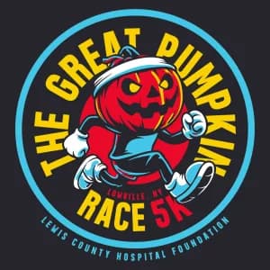 The Great Pumpkin Race-Live and Virtual 5K Walk/Run 2026 logo