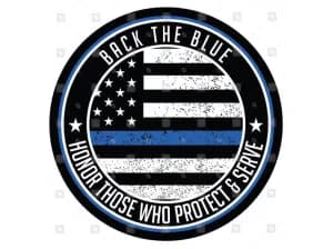 Butler's Back the Blue 5k 2026 logo