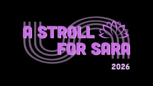 A Stroll for Sara 2026 logo