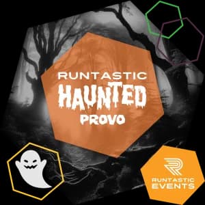 Runtastic HAUNTED Provo 2026 logo