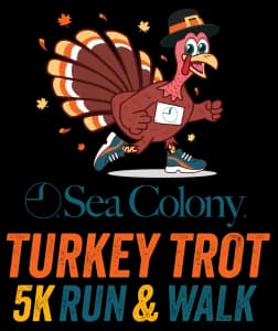 23RD SEA COLONY TURKEY TROT 5K RUN/WALK 2026 logo