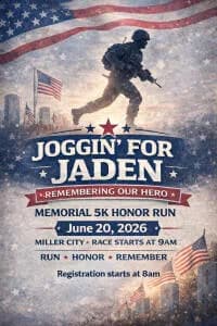 Joggin' for Jaden 2026 logo