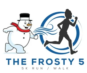The Frosty 5: 5k Run / Walk 2026 logo