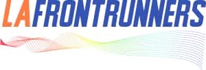 Los Angeles Frontrunners Pride Run 2026 logo