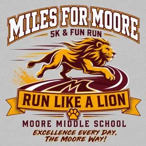Miles for Moore 2026 logo