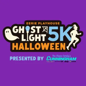 Erie Playhouse Ghostlight Halloween 5K 2026 logo