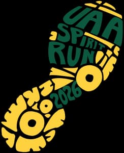 UAA Spirit Run: Run Against Hunger 2026 logo