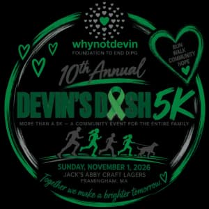 Devin's Dash 5k 2026 logo