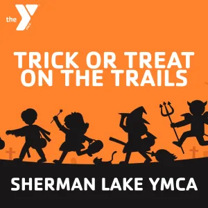 Sherman Lake YMCA - Trick or Treat on the Trails 2026 logo
