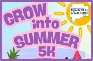 GROW into Summer 5k 2026 logo