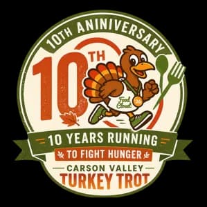 2025 Carson Valley Turkey Trot Fun Run 2026 logo