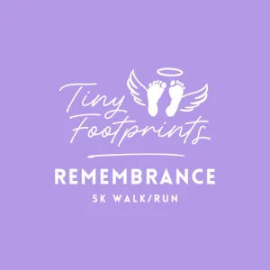 Tiny Footprints Remembrance 5K Run/Walk 2026 logo