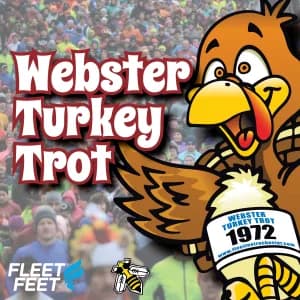 55th Annual Webster Turkey Trot 2026 logo