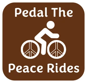 Pedal The Peace Rides 2026 logo