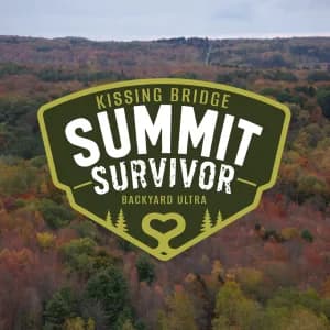 Summit Survivor Backyard Ultra at Kissing Bridge 2026 logo