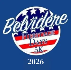 Belvidere Heritage Days 5k 2026 logo