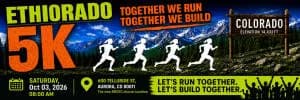 Ethiorado 5K Run/Walk 2026 logo