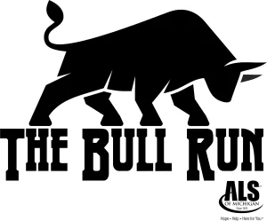 The Bull Run for ALS of Michigan 2026 logo