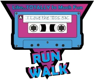 6th Annual I Love the 80s 5K West Palm Beach 2026 logo