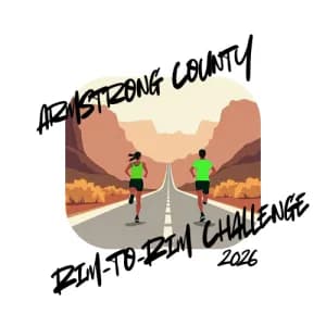 Armstrong County Rim-to-Rim 15K Challenge 2026 logo