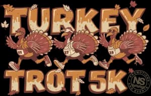 17th Annual Surfside Beach Turkey Trot 5K presented by Maguire Law Firm 2026 logo