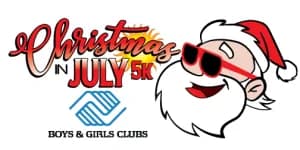 Christmas in July 5K 2026 logo