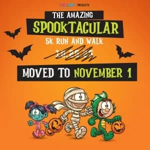 The Amazing Spooktacular 5K Run & Walk presented by Fuel City 2026 logo