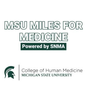 MSU Miles for Medicine - Powered by SNMA 2026 logo